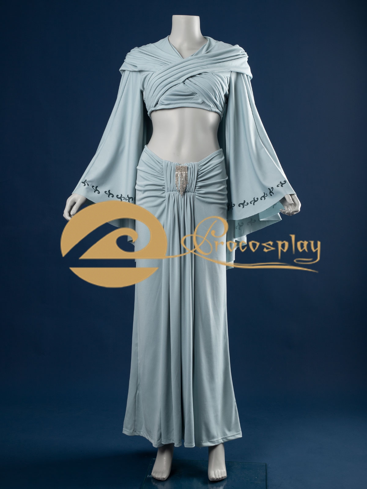 Home Cinema Lighting - Padme cosplay amidala traje feminino azul
