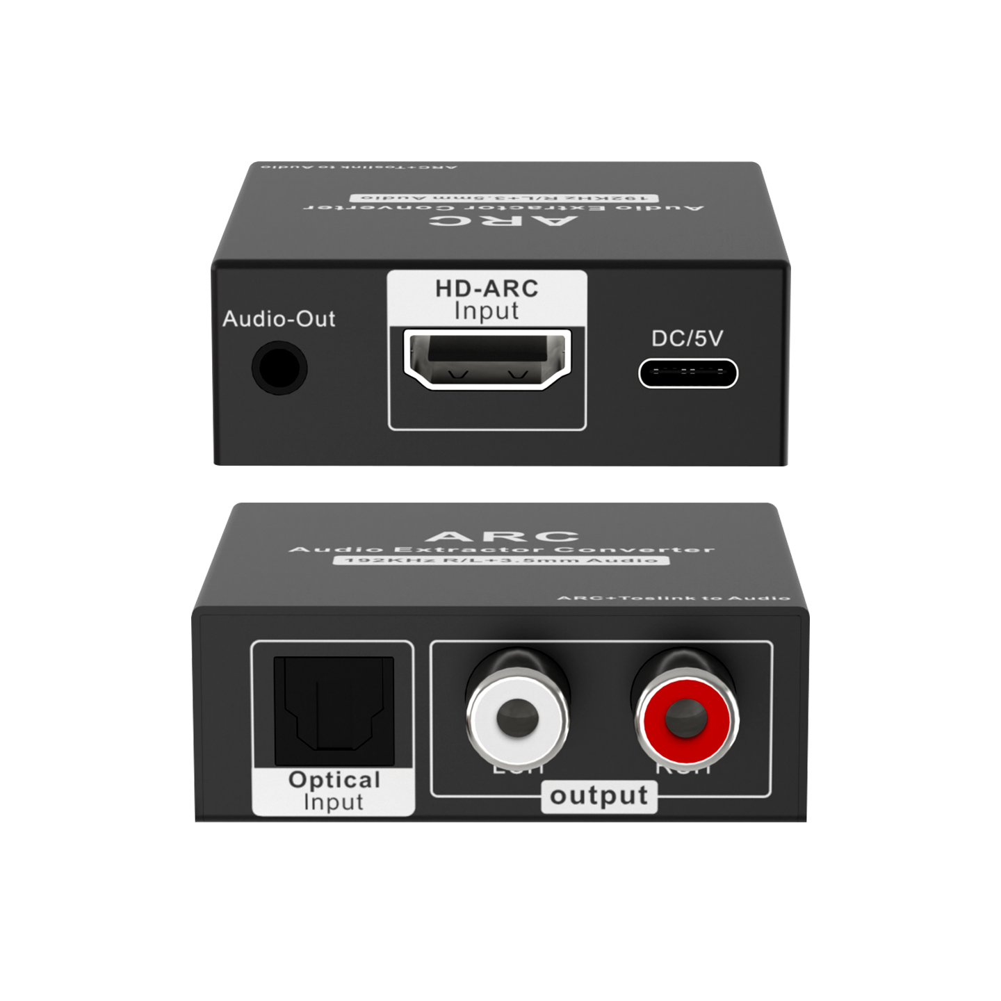 Hdmi Arc Cable - Extrator de Áudio ARC 192KHz Adaptador