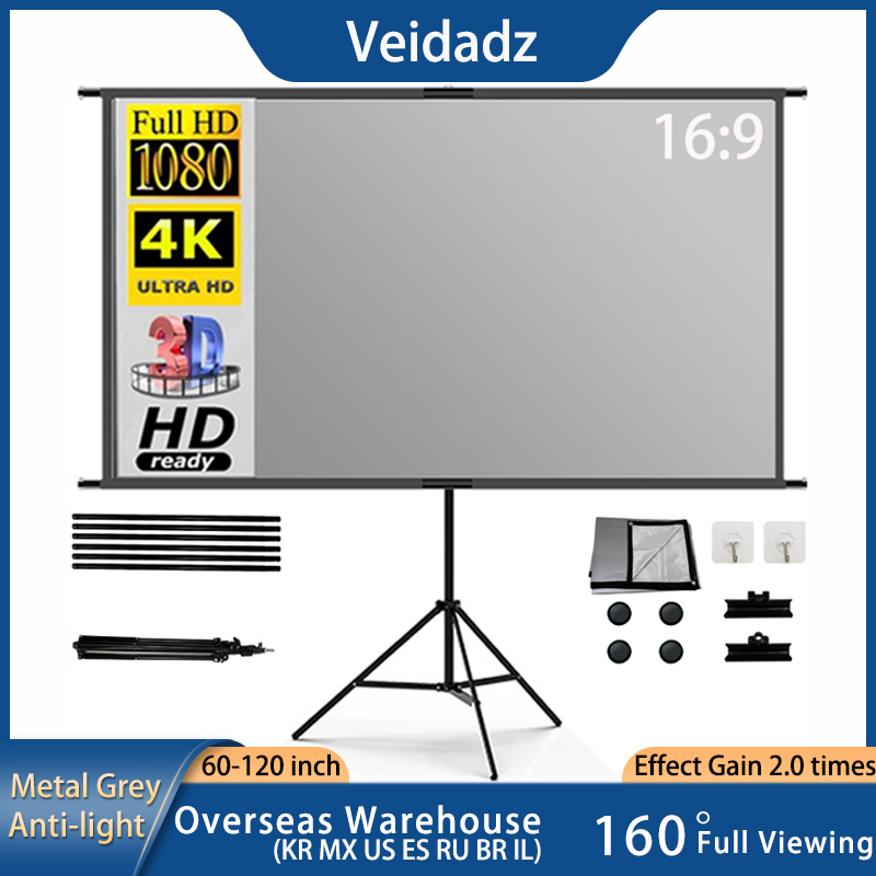 Tela de projetor veudadz com s - Home Cinema Rack avaliação e preço