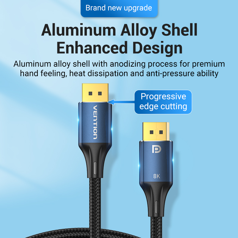 Vention DisplayPort 1.4 Cabo 8 - Hdmi Arc Cable avaliação e preço