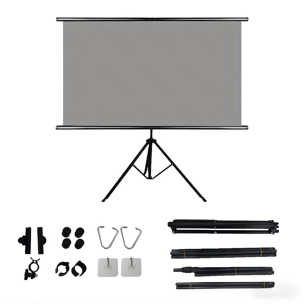 Tela de projeção xiaohui com s - Home Cinema Rack avaliação e preço