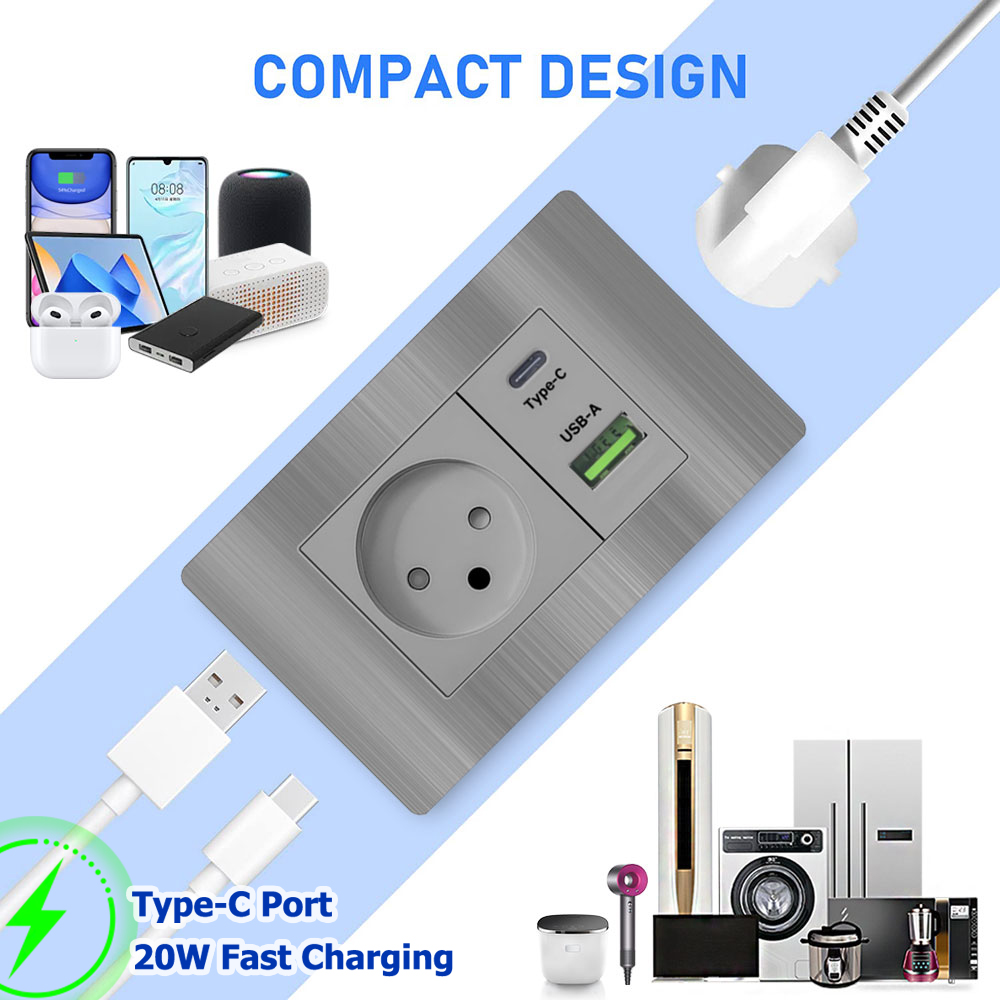 Eiomr israel usb tipo c tomada - Home Cinema Lighting avaliação e preço