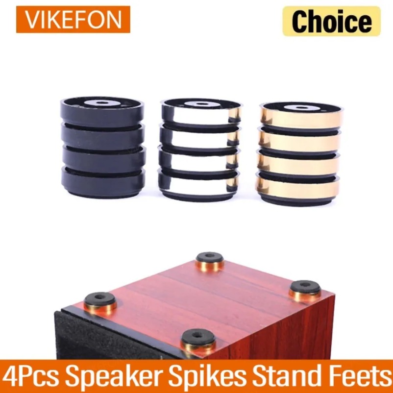 Vikefon 4 pçs alto-falante pic - Home Cinema Rack avaliação e preço