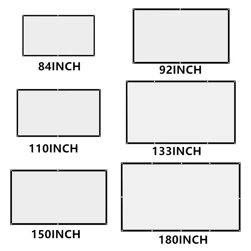 Tela de Projeção Portátil XIAO - Home Cinema Blanc avaliação e preço