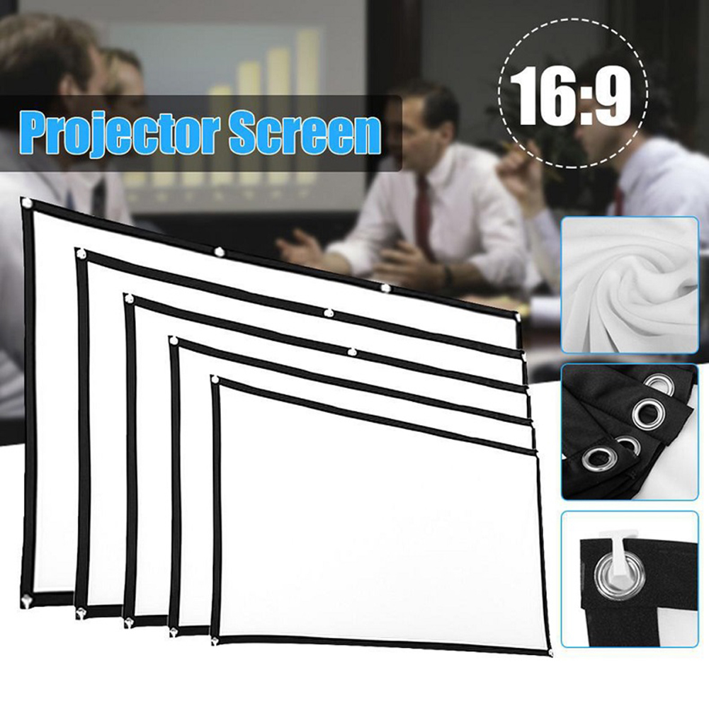 Tela de projetor portátil para - Home Cinema Blanc avaliação e preço