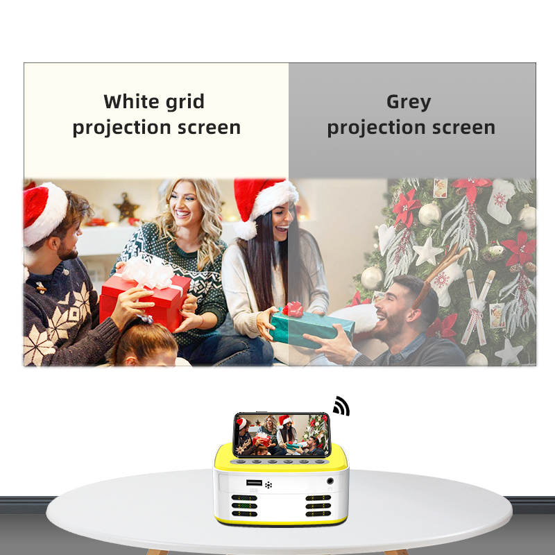 LEJIADA-Tela do projetor, grad - Home Cinema Blanc avaliação e preço