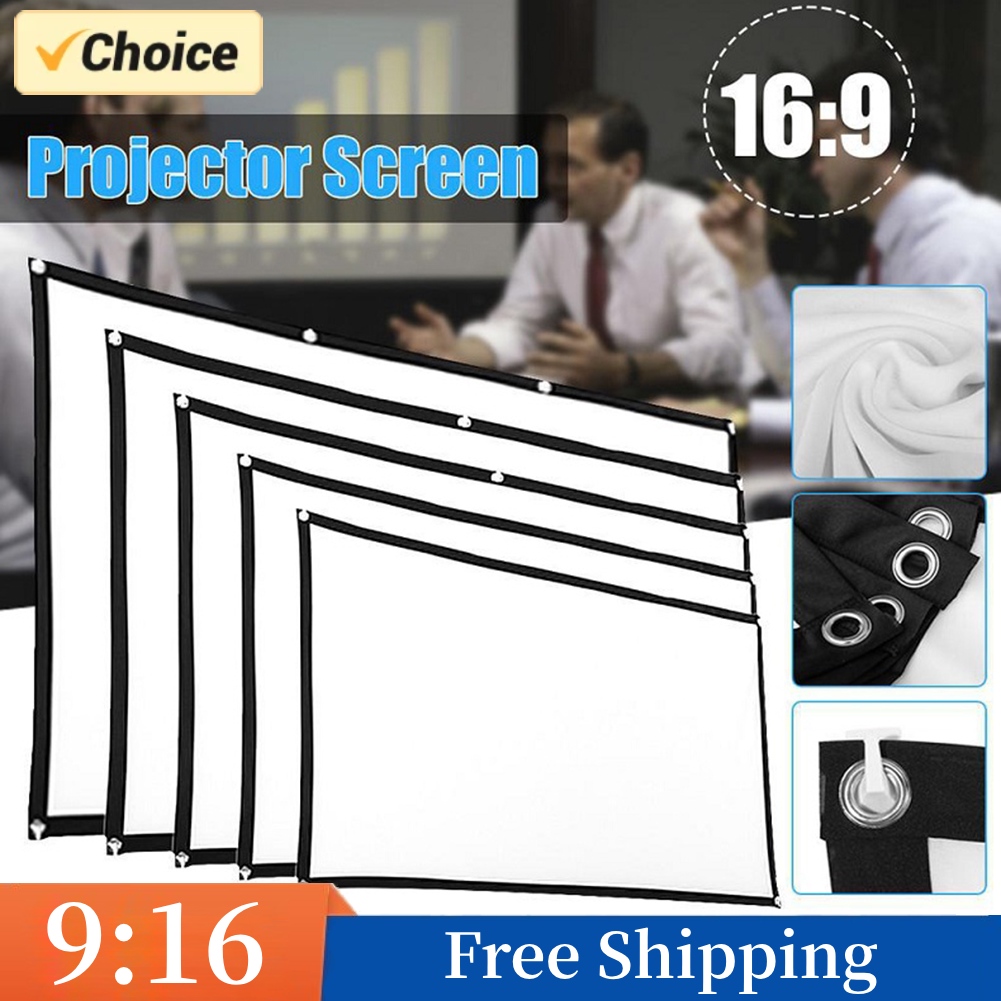 Tela de projetor portátil para - Home Cinema Blanc avaliação e preço