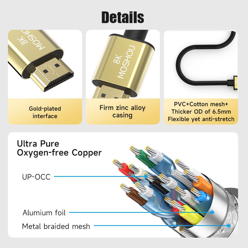 Cabo micro hdmi para hdmi 2.1  - Hdmi Arc Cable avaliação e preço