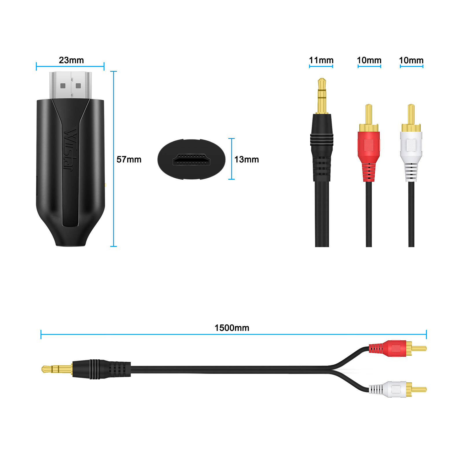 Extrator de Áudio HDMI ARC, Co - Hdmi Arc Cable avaliação e preço