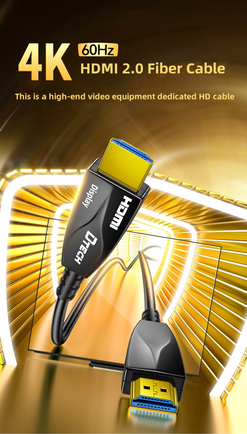 Cabo de fibra óptica Hdmi de u - Hdmi Arc Cable avaliação e preço
