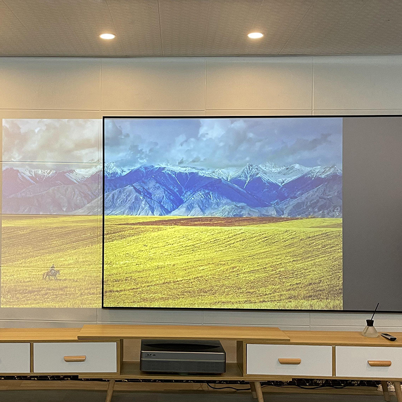 Tela de Projeção VisualMr Grey - Home Cinema Blanc avaliação e preço