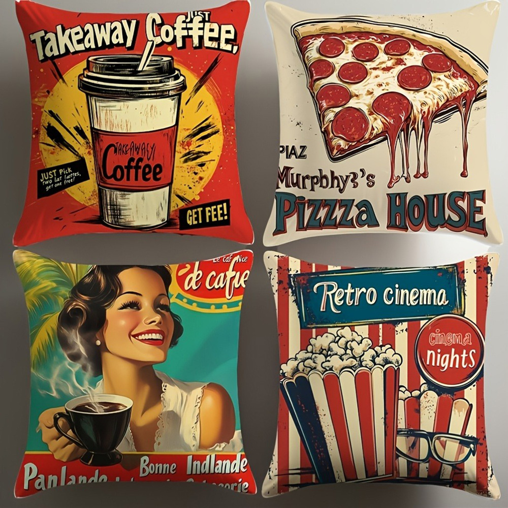 Fronhas de inspiração vintage: - Home Cinema Inspiration avaliação e preço