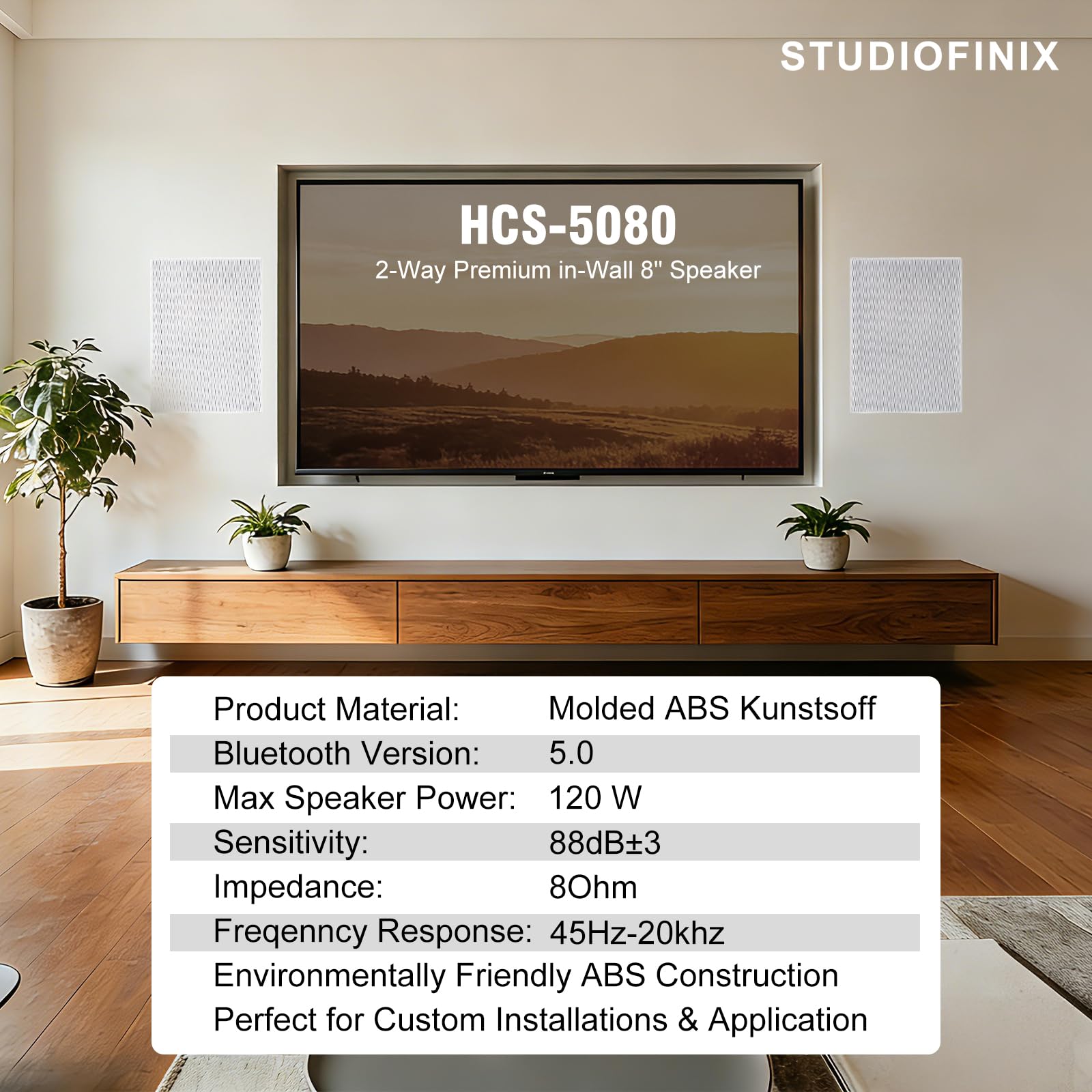 STUDIOFINIX Alto-falantes de P - Home Cinema Rack avaliação e preço