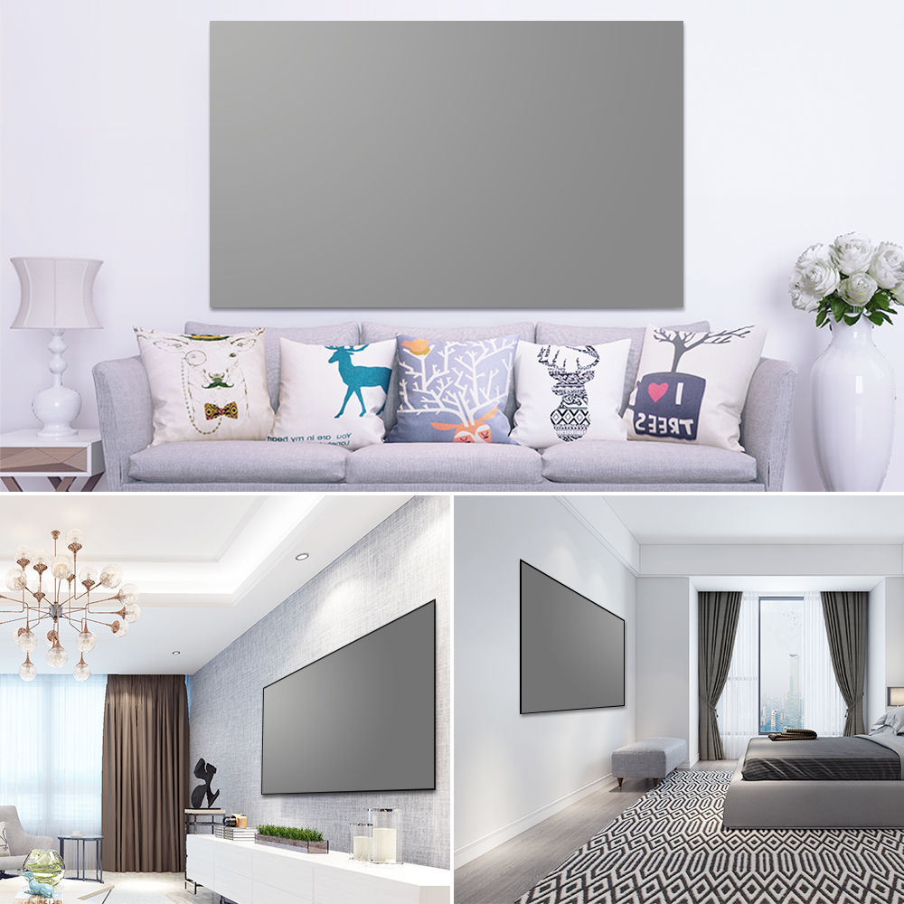 Tela do projetor Salange, tela - Home Cinema Blanc avaliação e preço