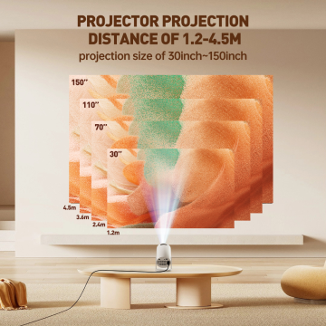 Projetor Portátil com Suporte  - Home Cinema Rack avaliação e preço